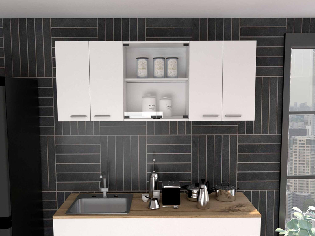 FM White Yuma Wall Cabinet