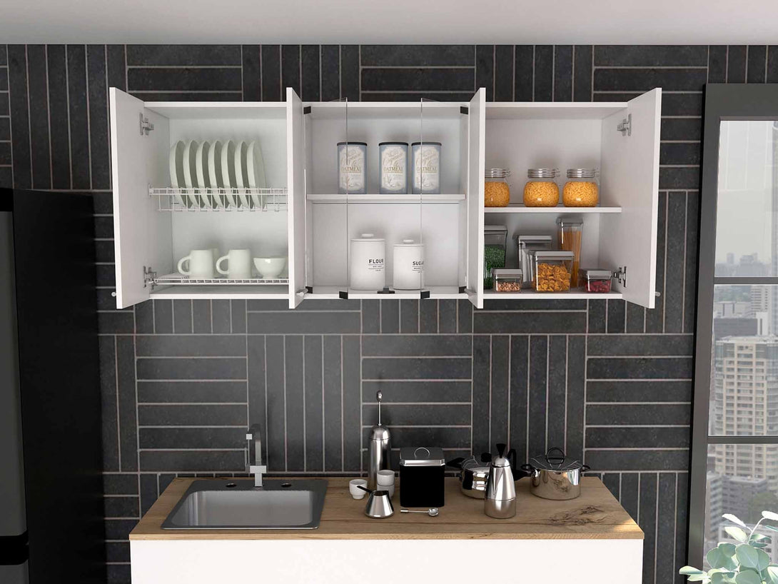 FM White Yuma Wall Cabinet