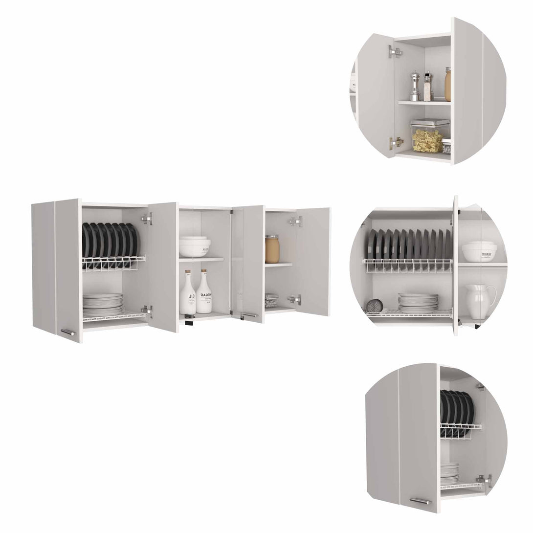 White Yuma Wall Cabinet FM