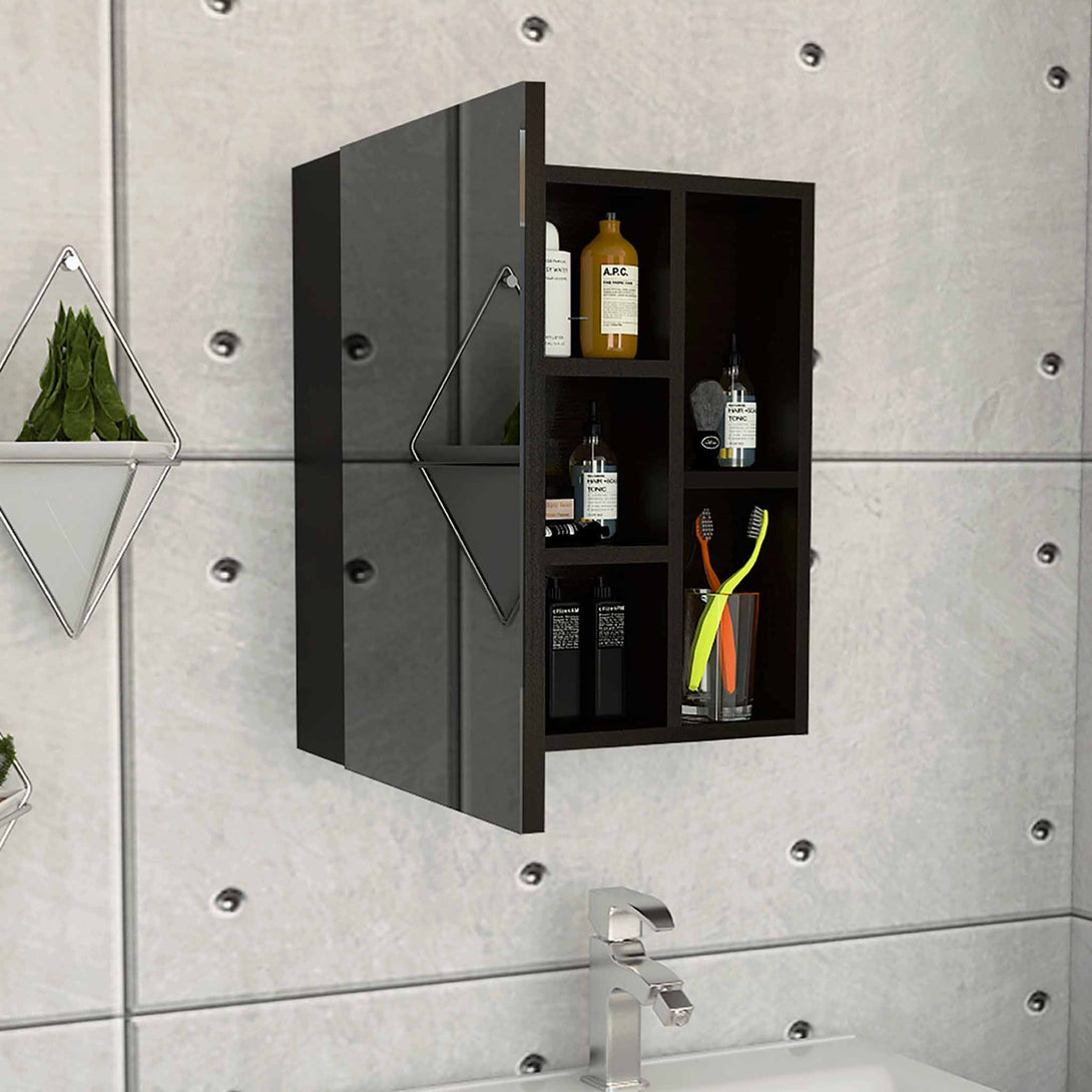 Black Wengue Lincoln Medicine Cabinet FM