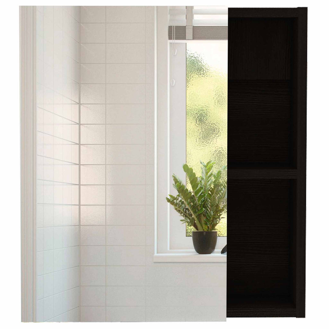 Lincoln Medicine Cabinet FM Black Wengue