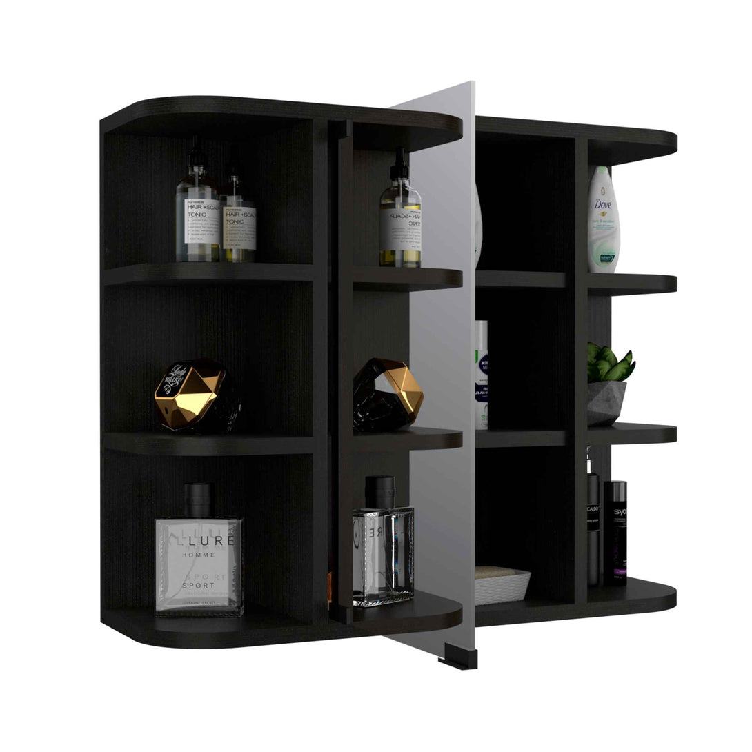 Valdez Medicine Cabinet FM Black Wengue