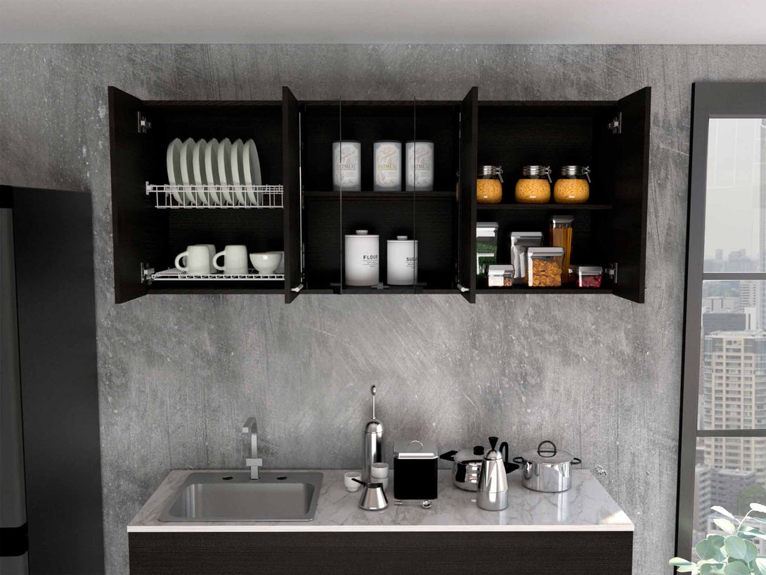 Black Yuma Wall Cabinet FM