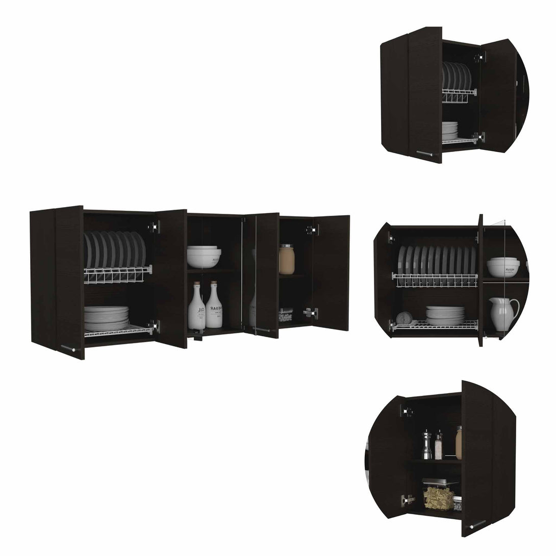 Yuma Wall Cabinet FM Black