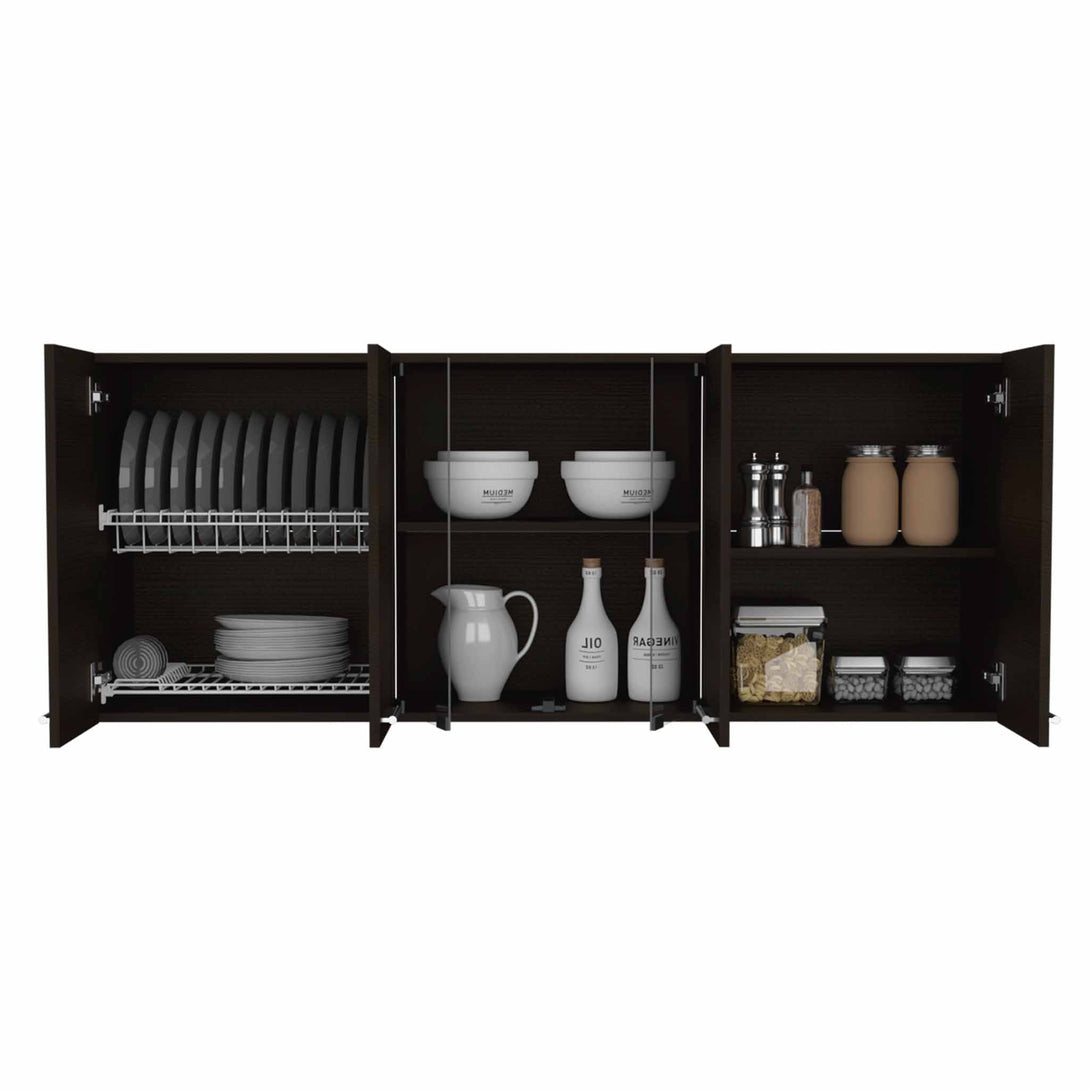 FM Black Yuma Wall Cabinet