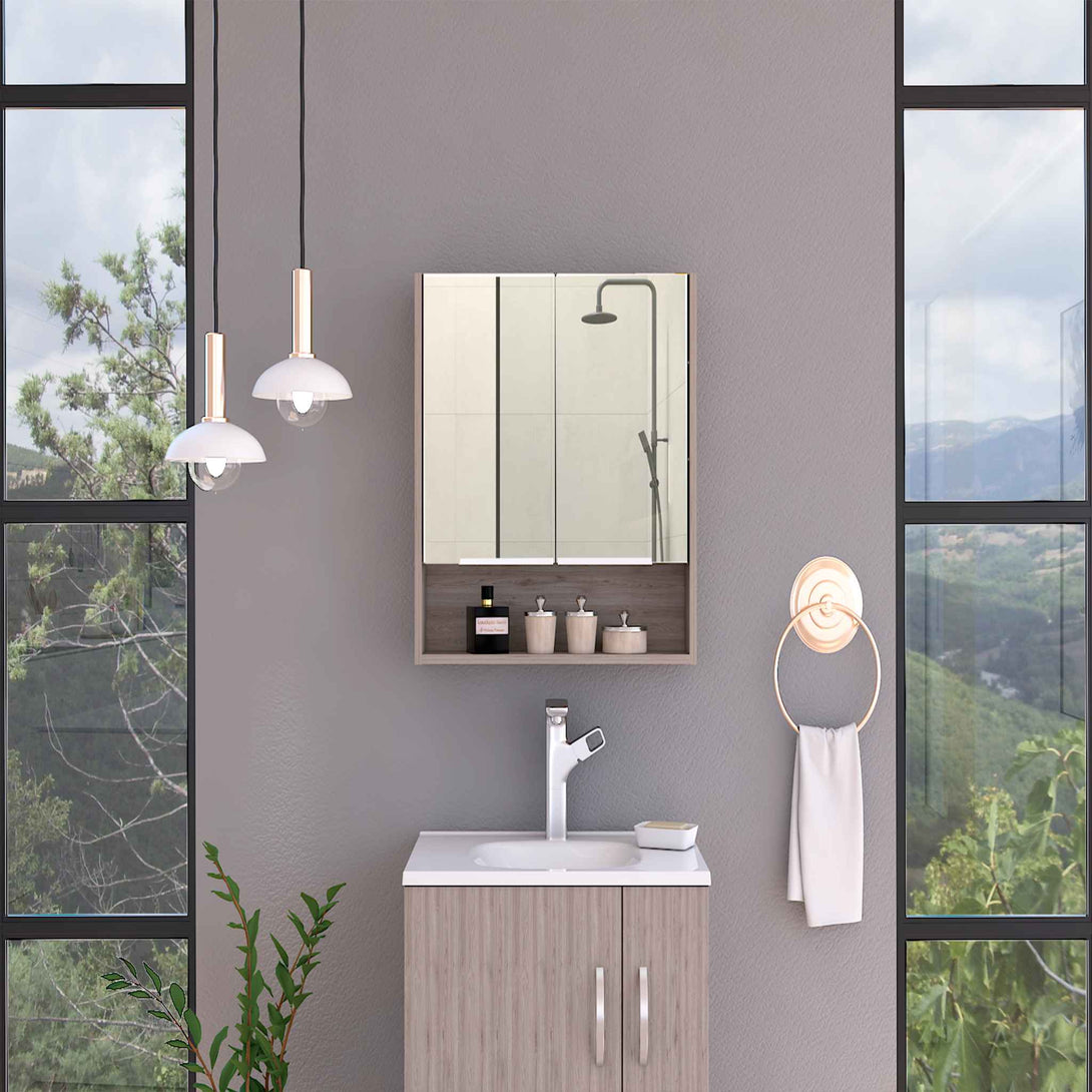 FM Light Oak Ozark Cabinet