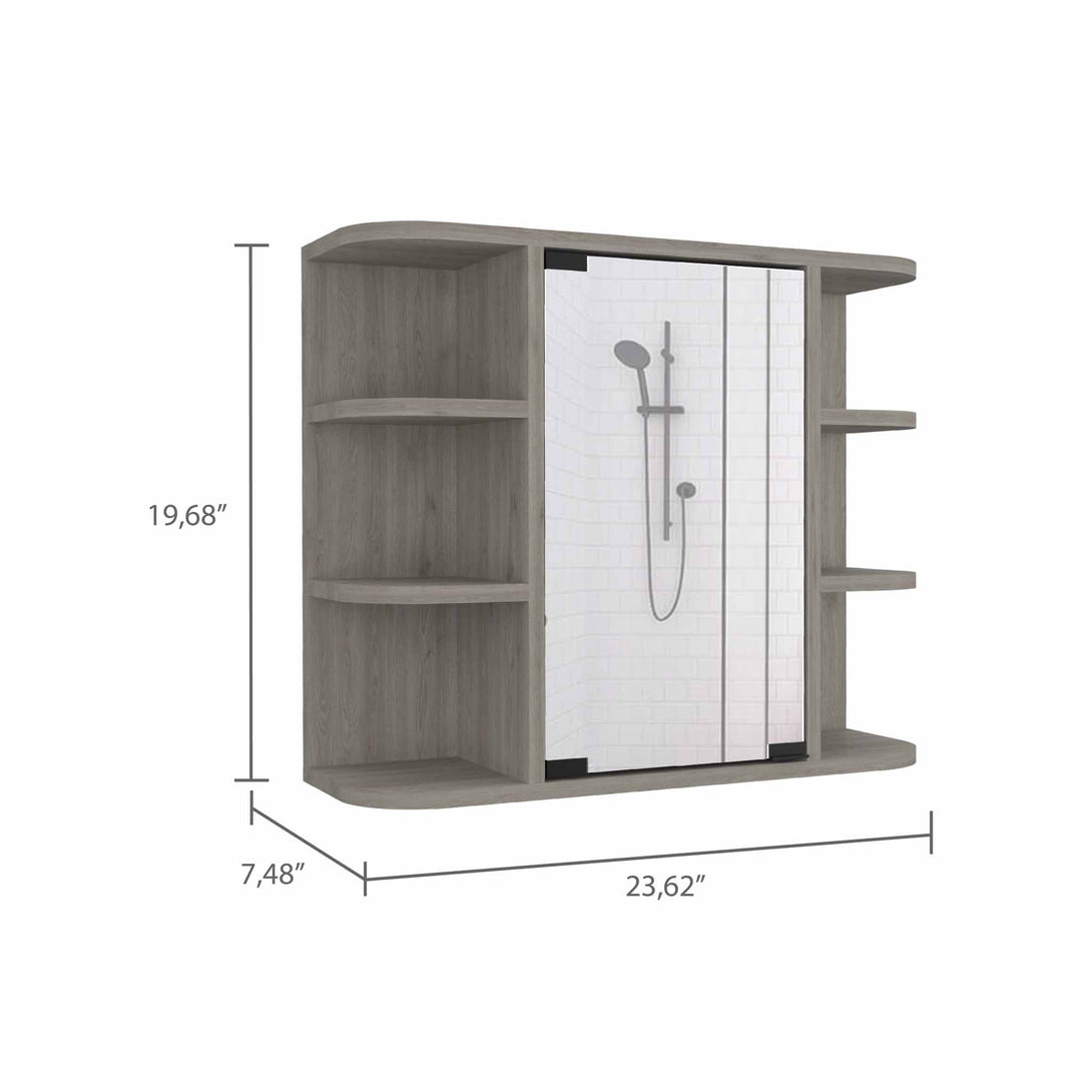 FM Light Gray Valdez Medicine Cabinet