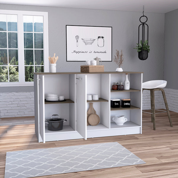 GINGER KITCHEN ISLAND
