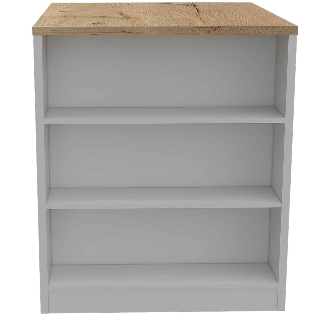 FM White Alameda Kitchen Island