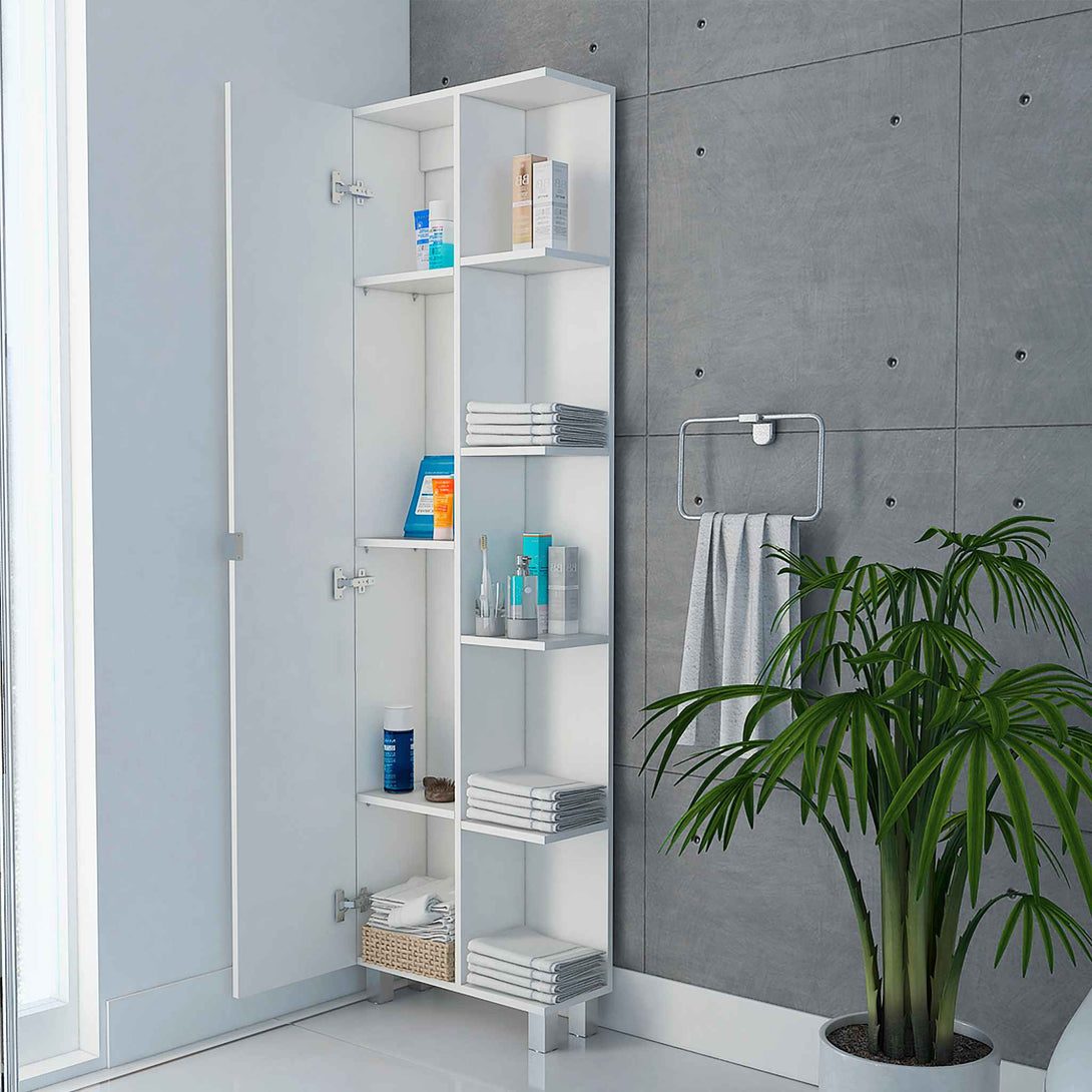 White Corner Cabinet FM