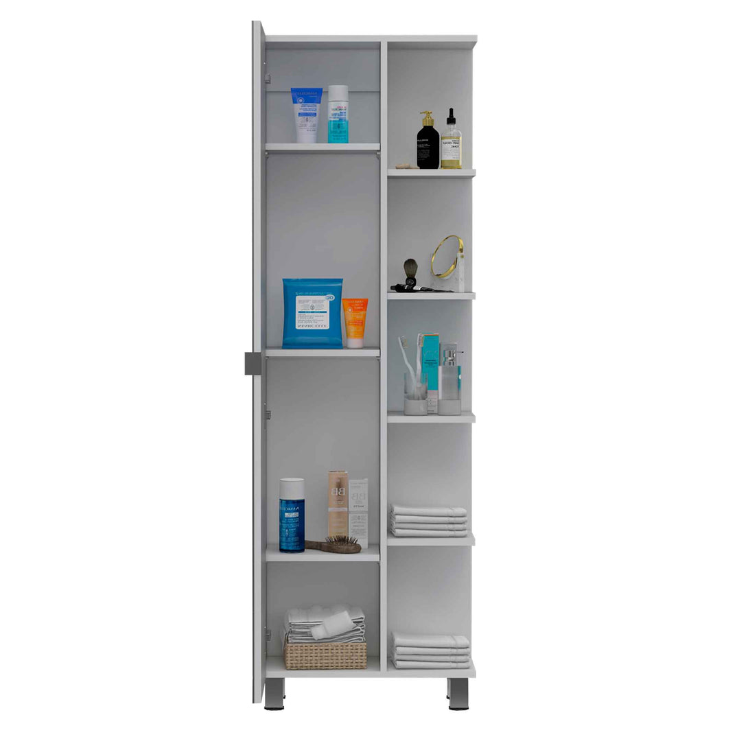 White Linen Cabinet FM