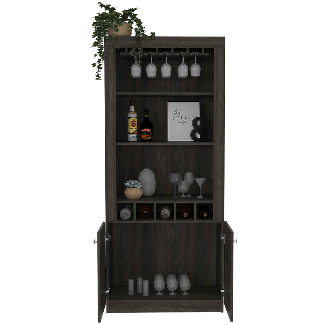 New York Bar Cabinet FM Carbon Espresso