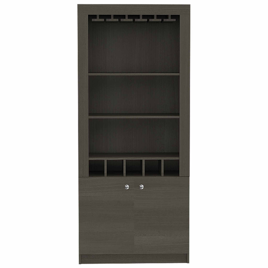 Gray Oak New York Bar Cabinet FM