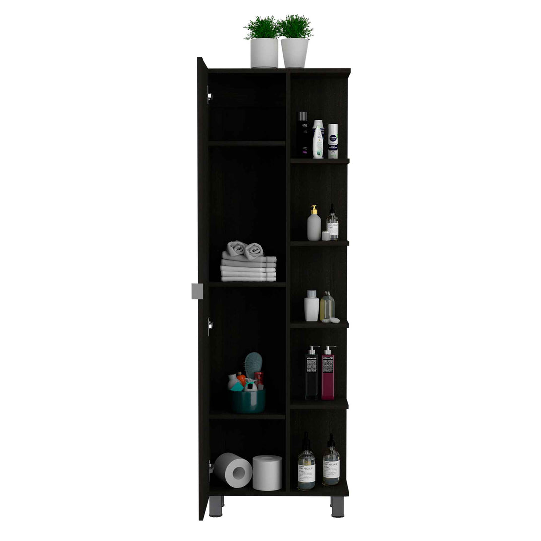 FM Black Wengue Corner Cabinet