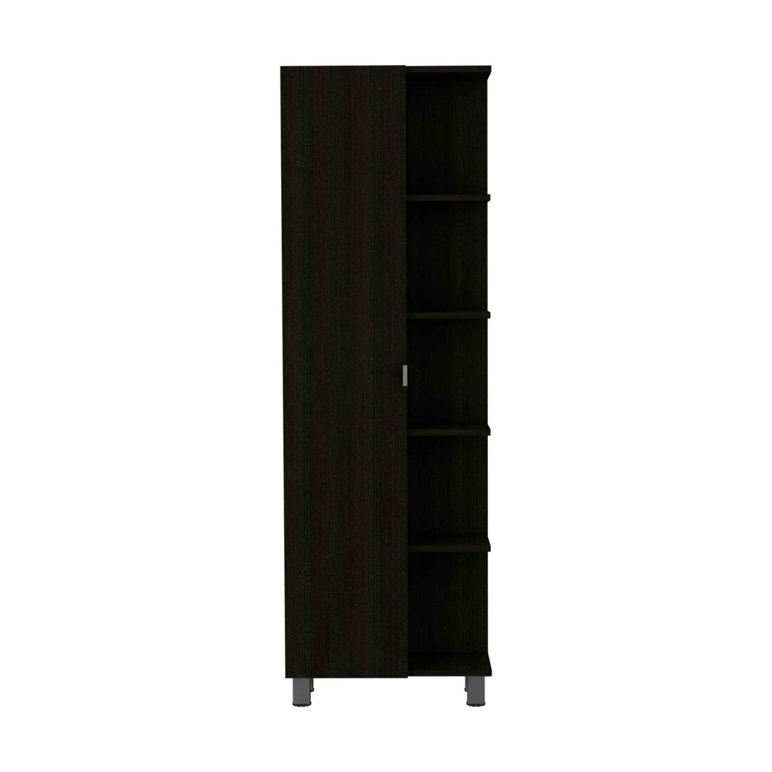 Corner Cabinet FM Black Wengue