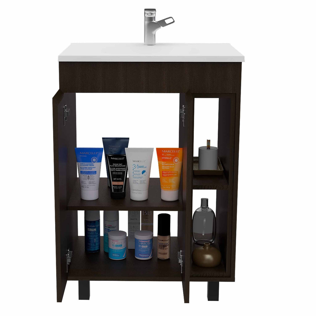 FM Black Palmer Vanity Cabinet