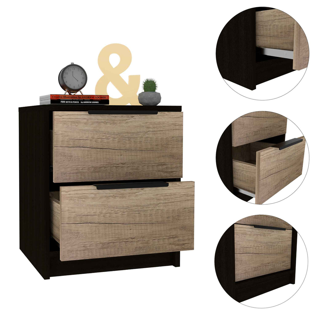 Nightstand FM Black Wengue