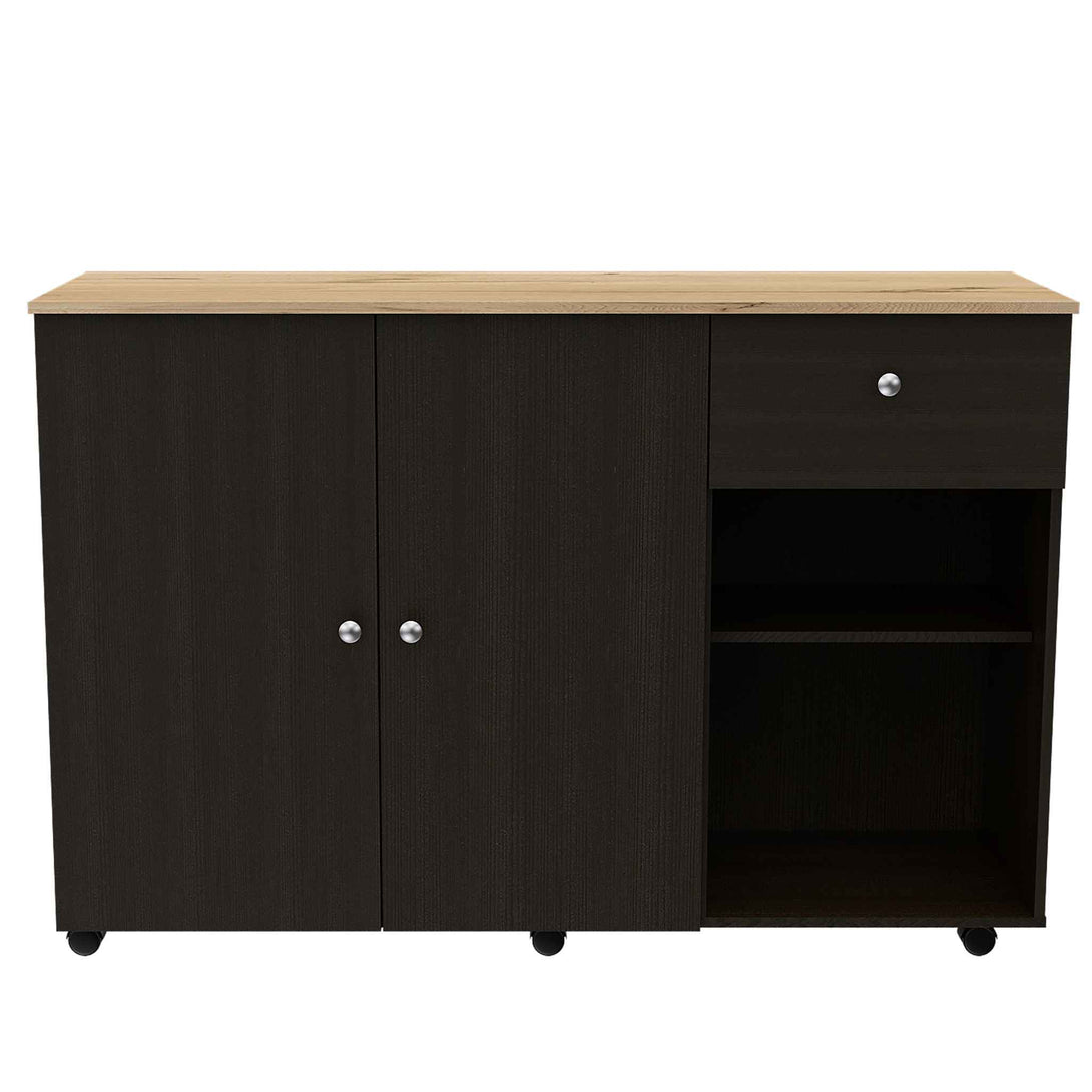 Chico Kitchen Island FM Black Wengue