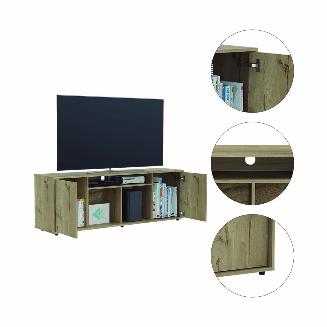 FM Light Oak Redding TV Stand