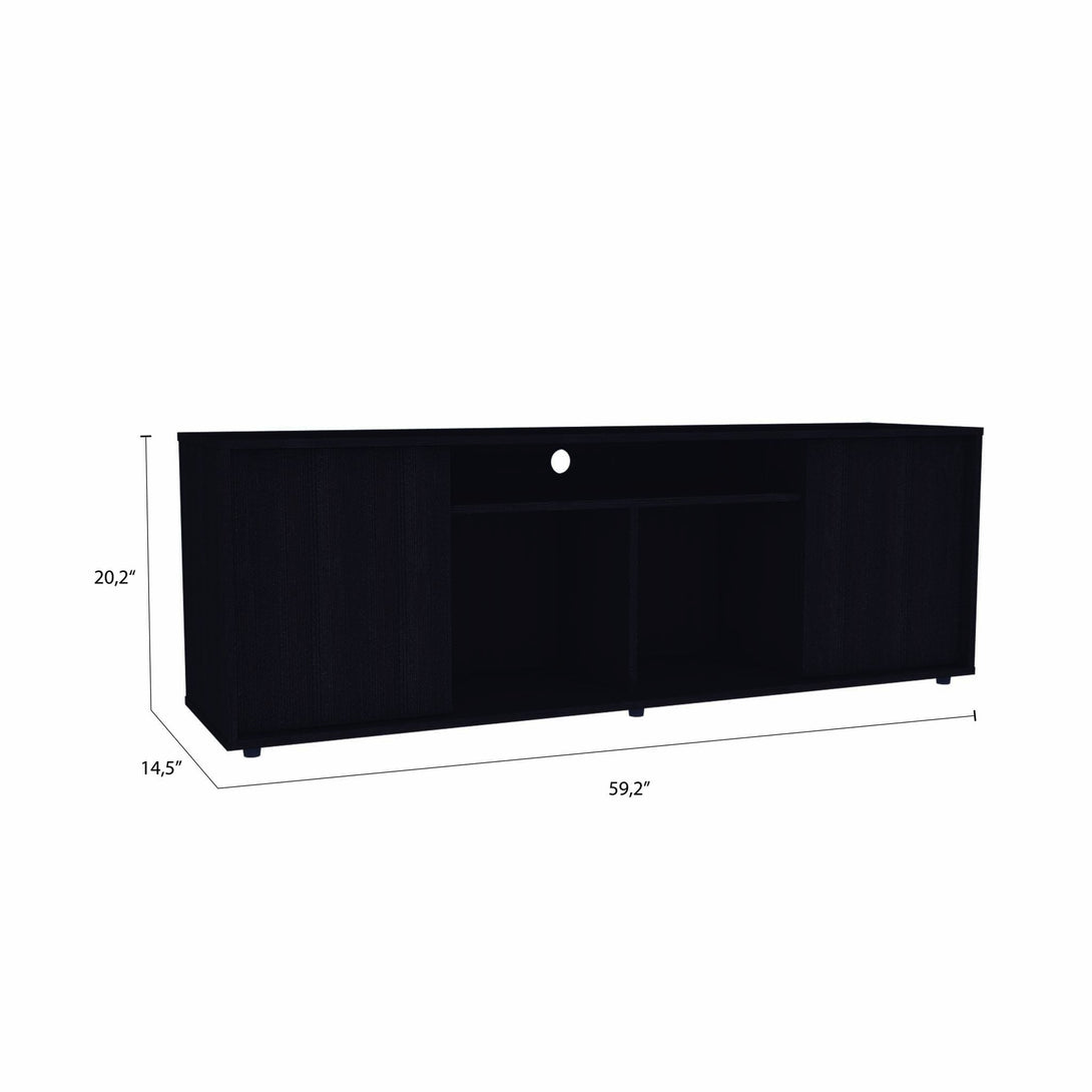 FM Black Redding TV Stand