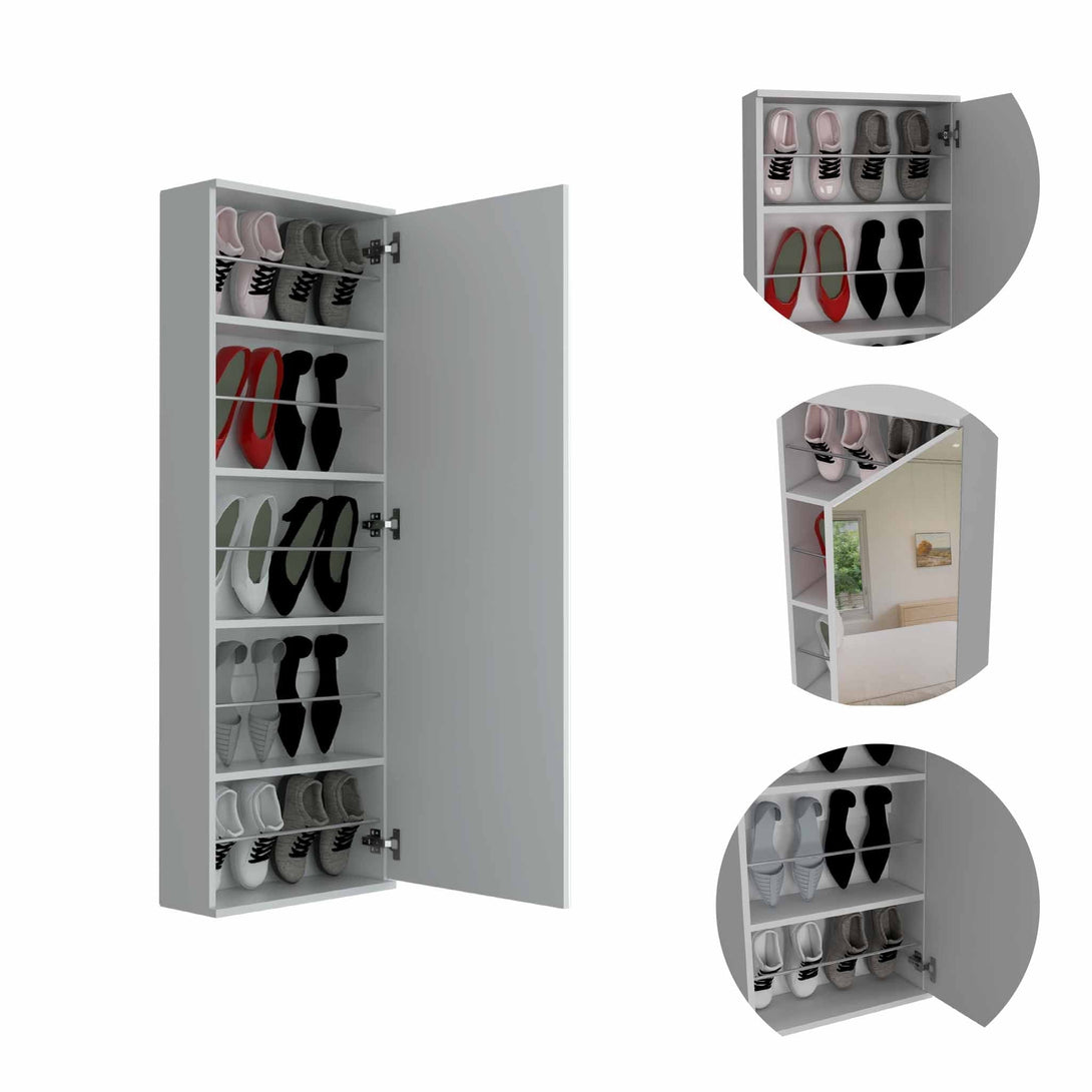 Connecticut Shoe Rack FM White